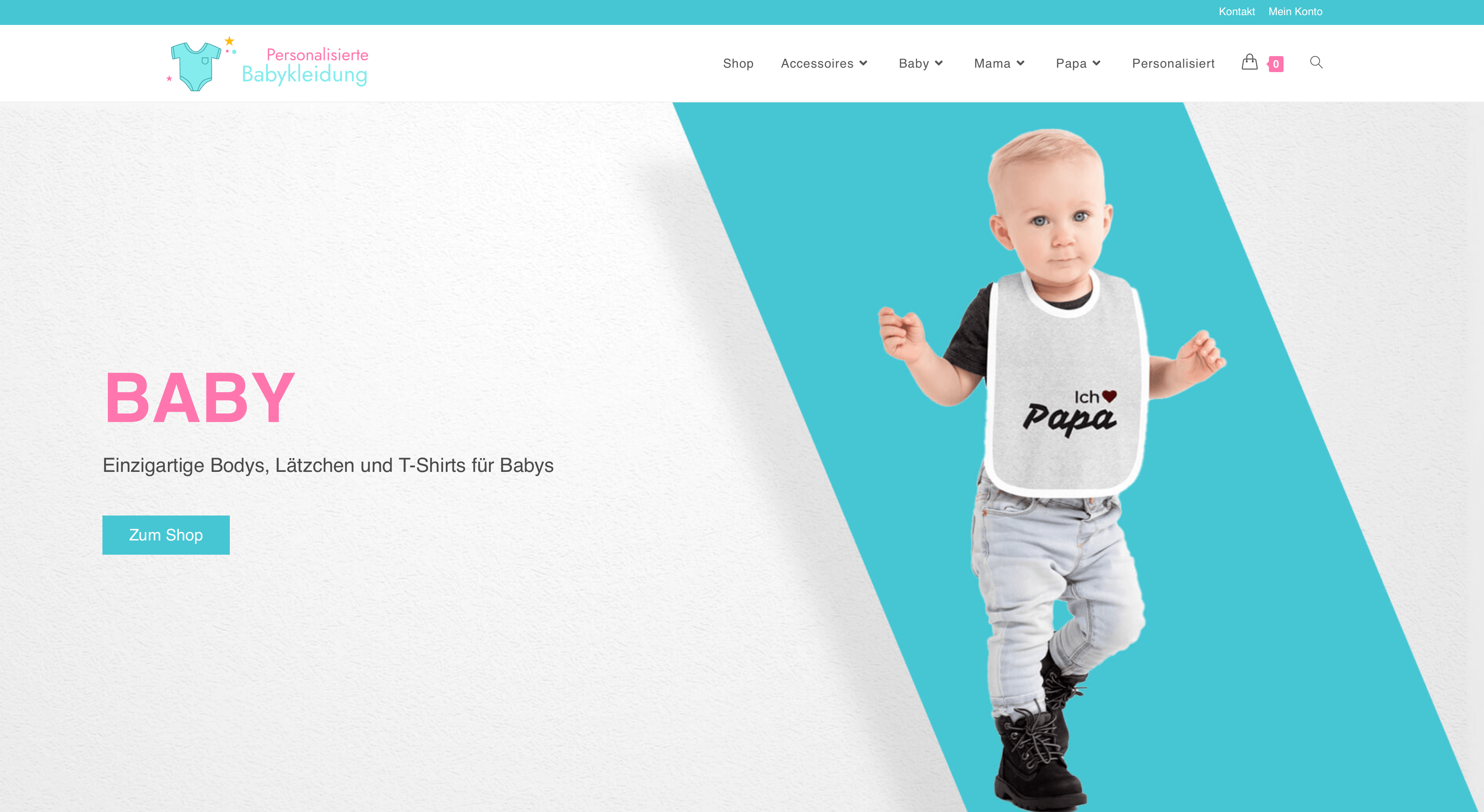 Personalisierte Babykleidung